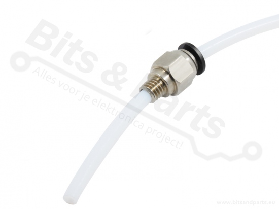 Pneufit met rechte koppeling PC4-M6 4mm